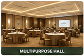 Conceptual multipurpose hall interior Conceptual multipurpose hall interior