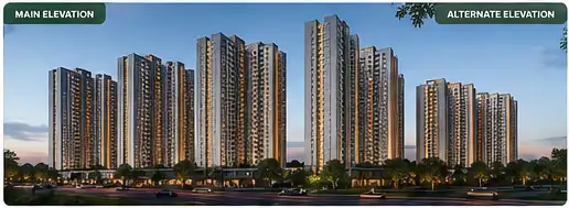 Embassy Navaratna Agrahara residential tower elevation